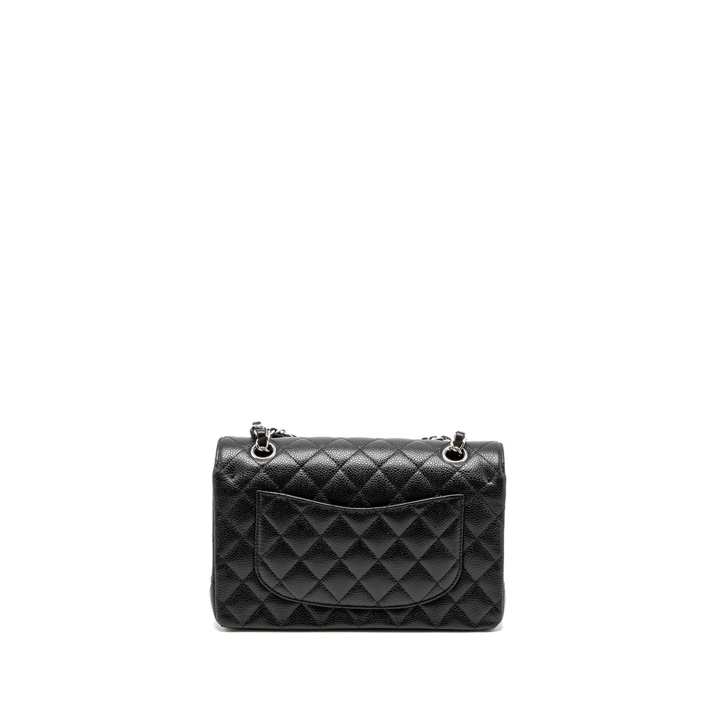 copy-of-chanel-small-classic-double-flap-bag-caviar-black-shw-microchip