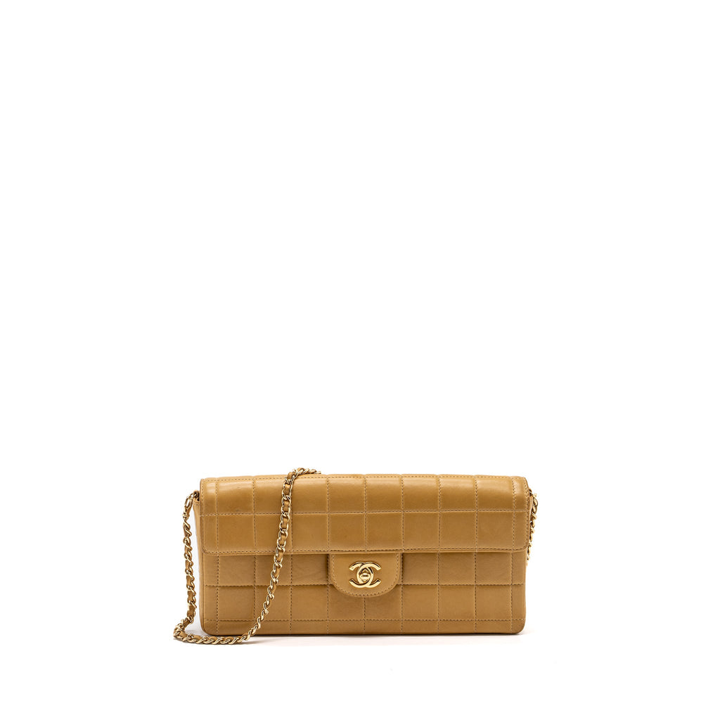chanel-vintage-flap-bag-dark-beige-ghw