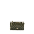 chanel-22k-medium-classic-double-flap-bag-lambskin-olive-green-lghwmicrochip