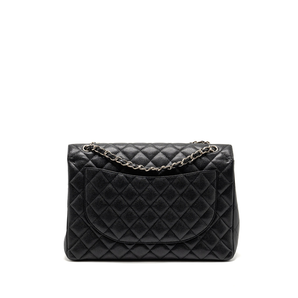 chanel-maxi-classic-double-flap-bag-caviar-black-shw