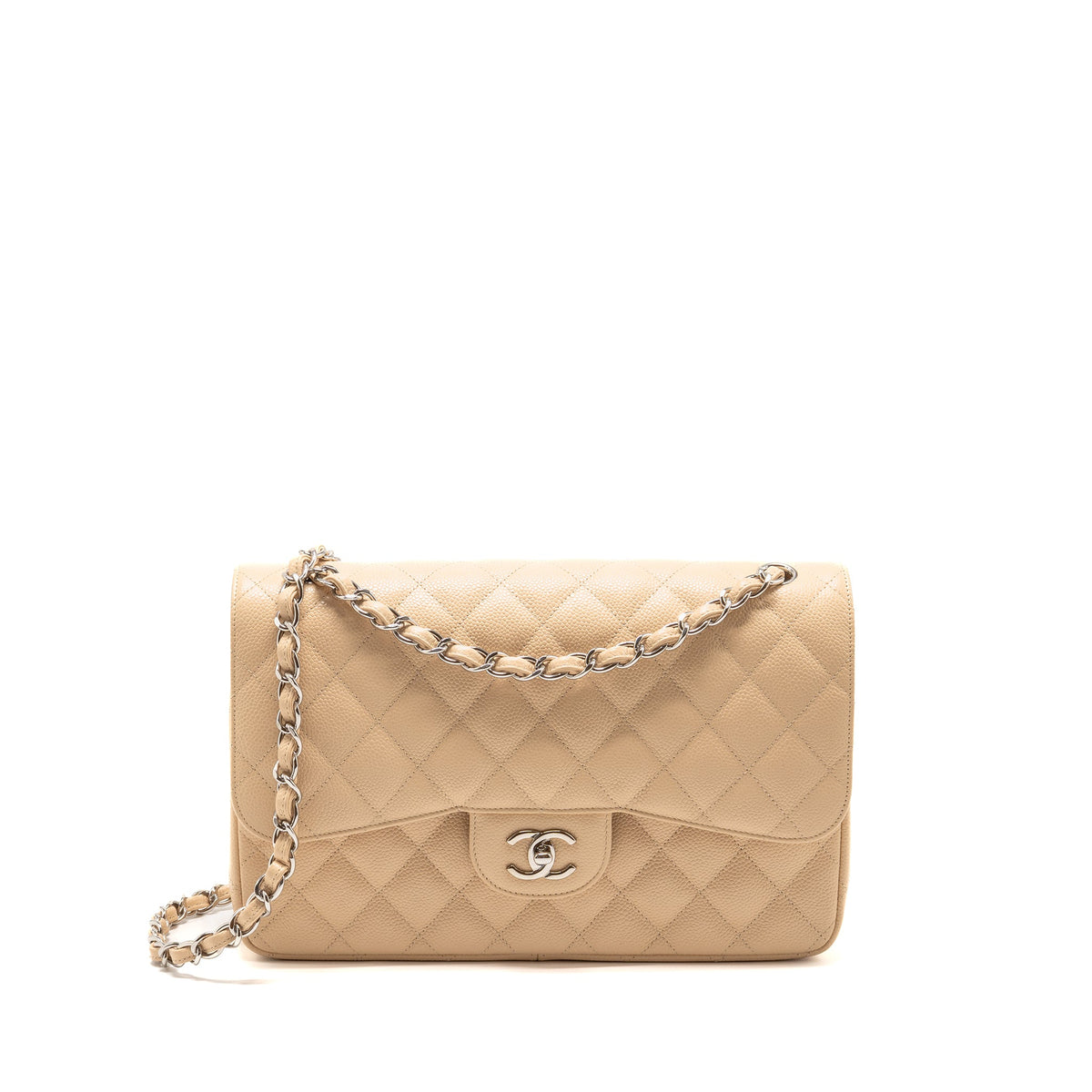 chanel-jumbo-classic-double-flap-bag-caviar-beige-shw