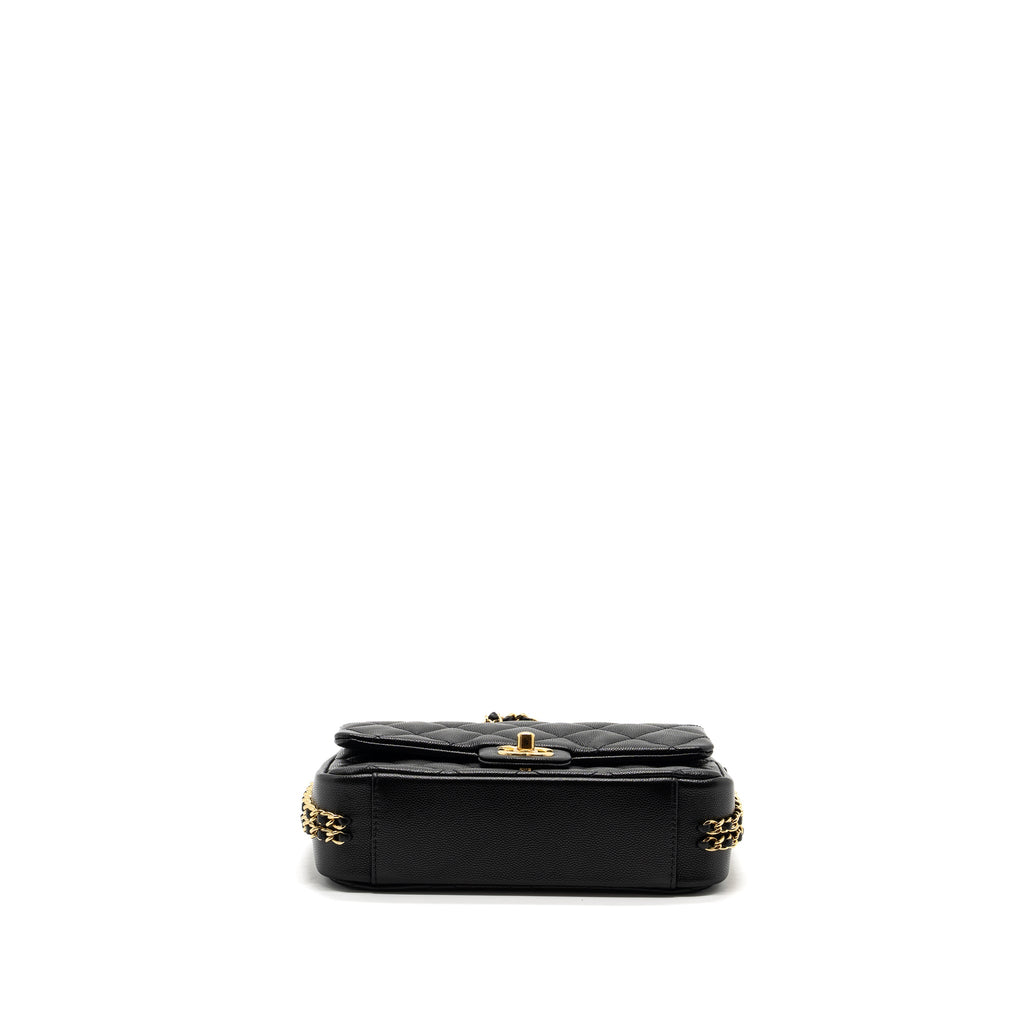 chanel-quilted-flap-bag-with-double-and-cc-logo-chain-caviar-black-ghw-microchip