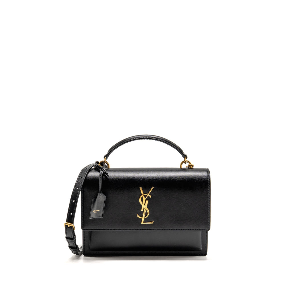 saint-laurent-ysl-medium-top-handle-sunset-bag-calfskin-black-ghw-copy