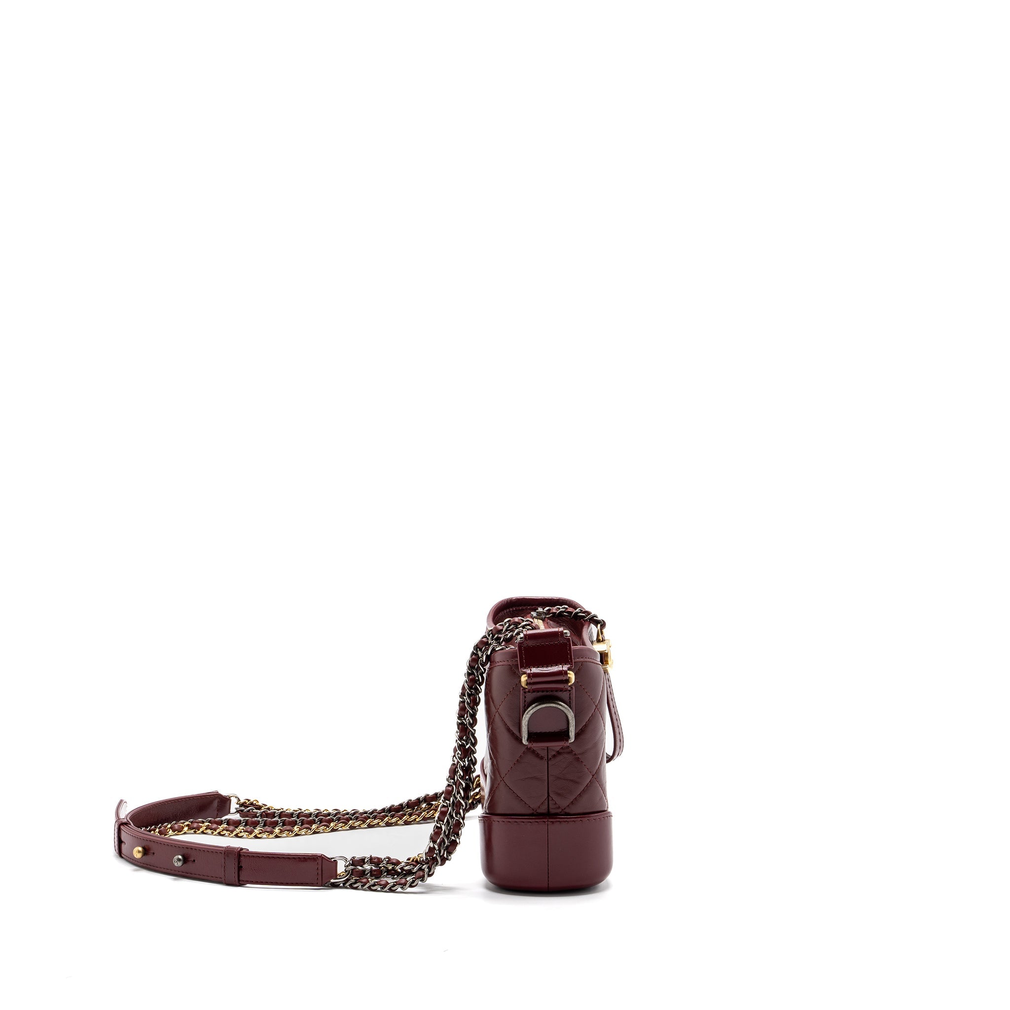 chanel-small-gabrielle-hobo-bag-calfskin-red-with-multicolor-hardware
