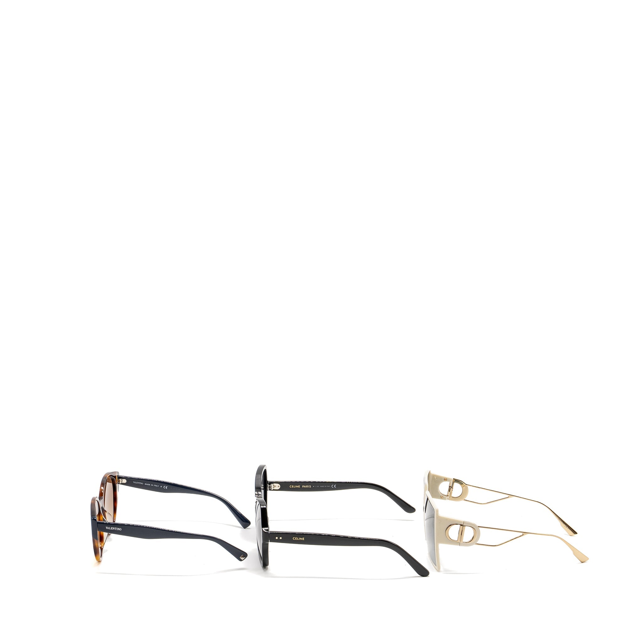 dior-celine-valentino-sunglasses-multicolour-sell-in-set