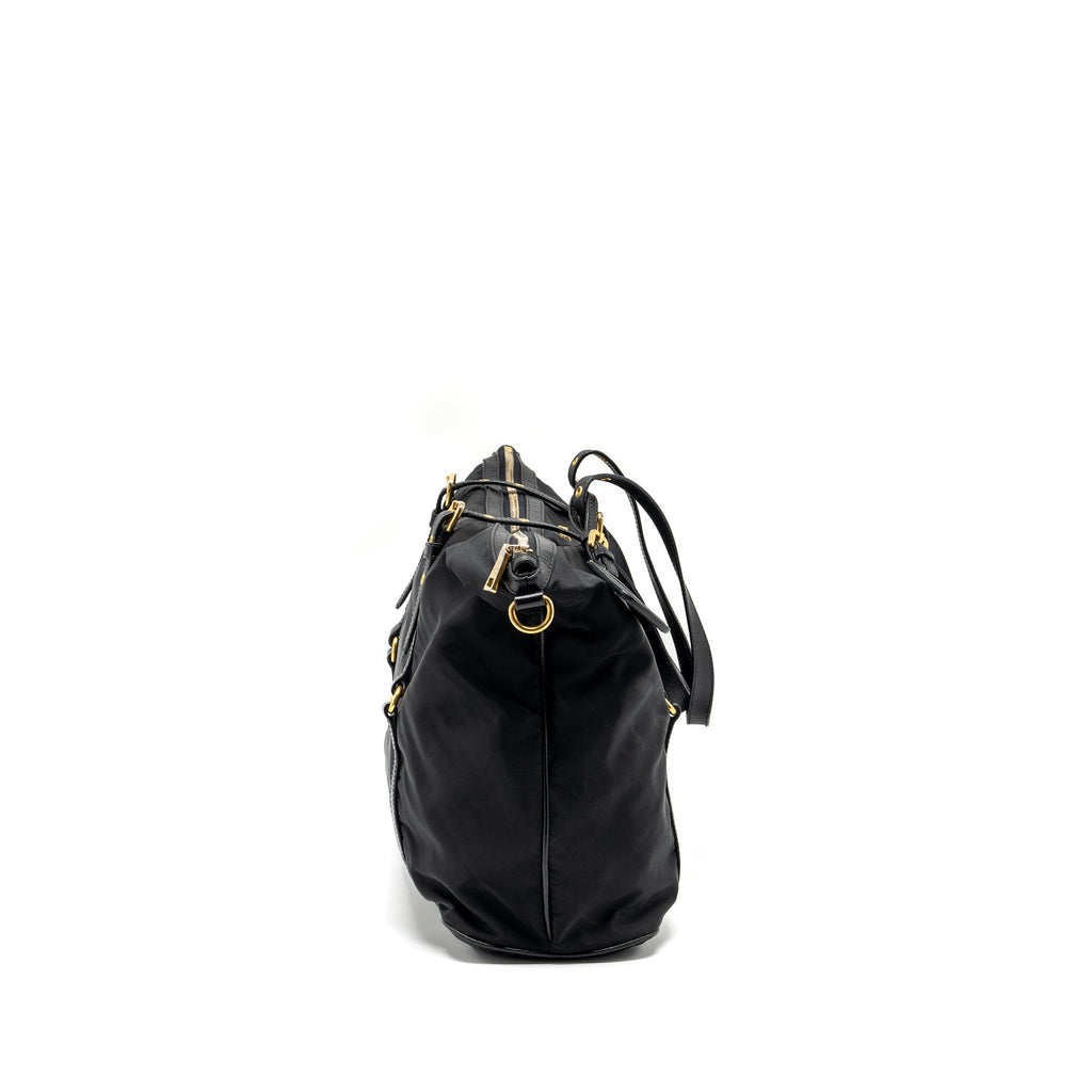 prada-zip-nylon-bag-black-ghw