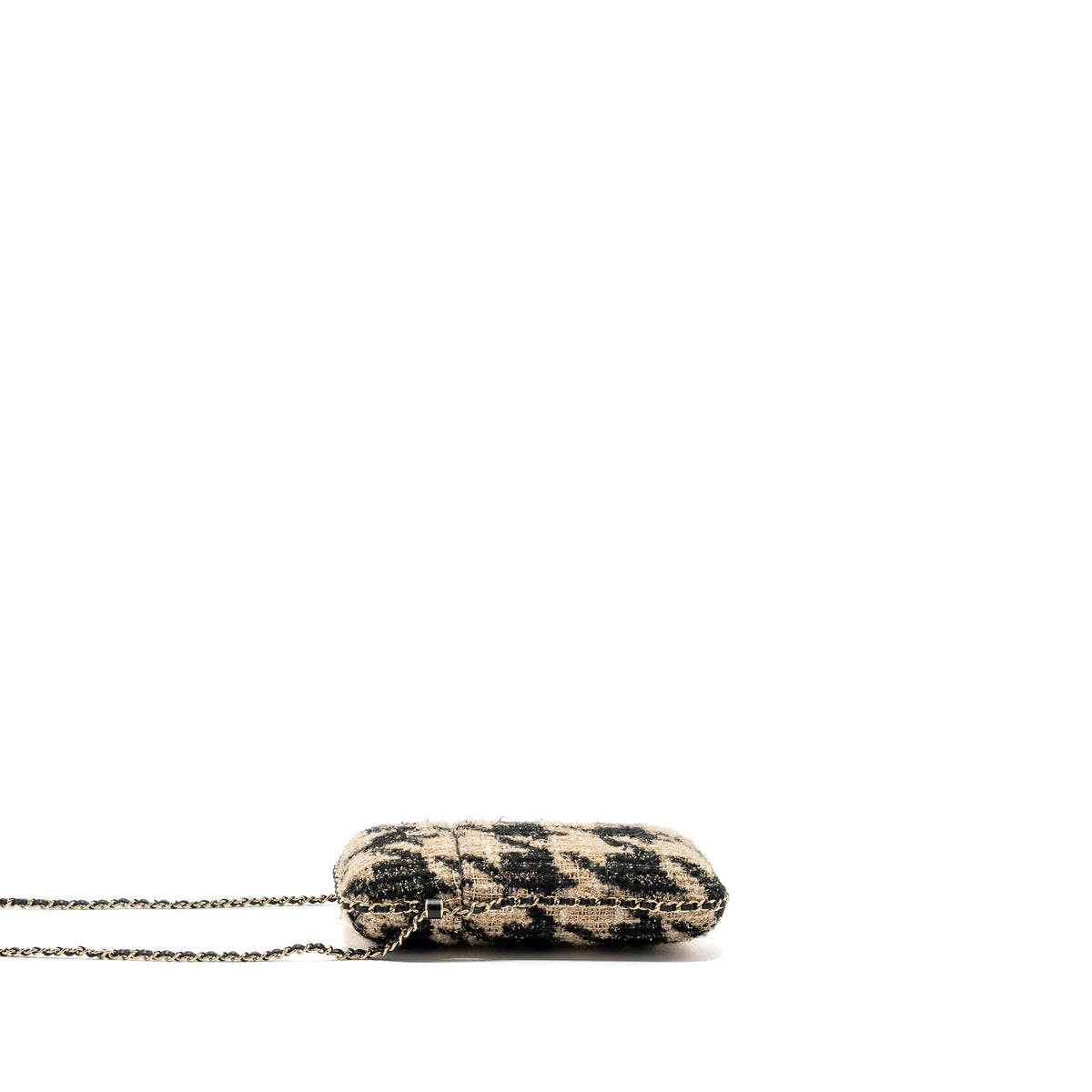 chanel-vertical-phone-case-tweed-multicolor-black-light-brown-lghw