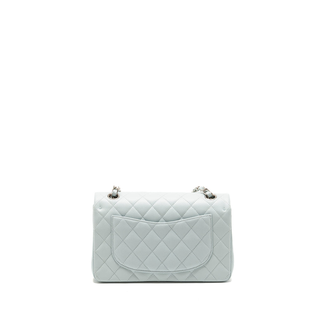 chanel-small-classic-double-flap-bag-caviar-light-blue-shw-microchip-copy