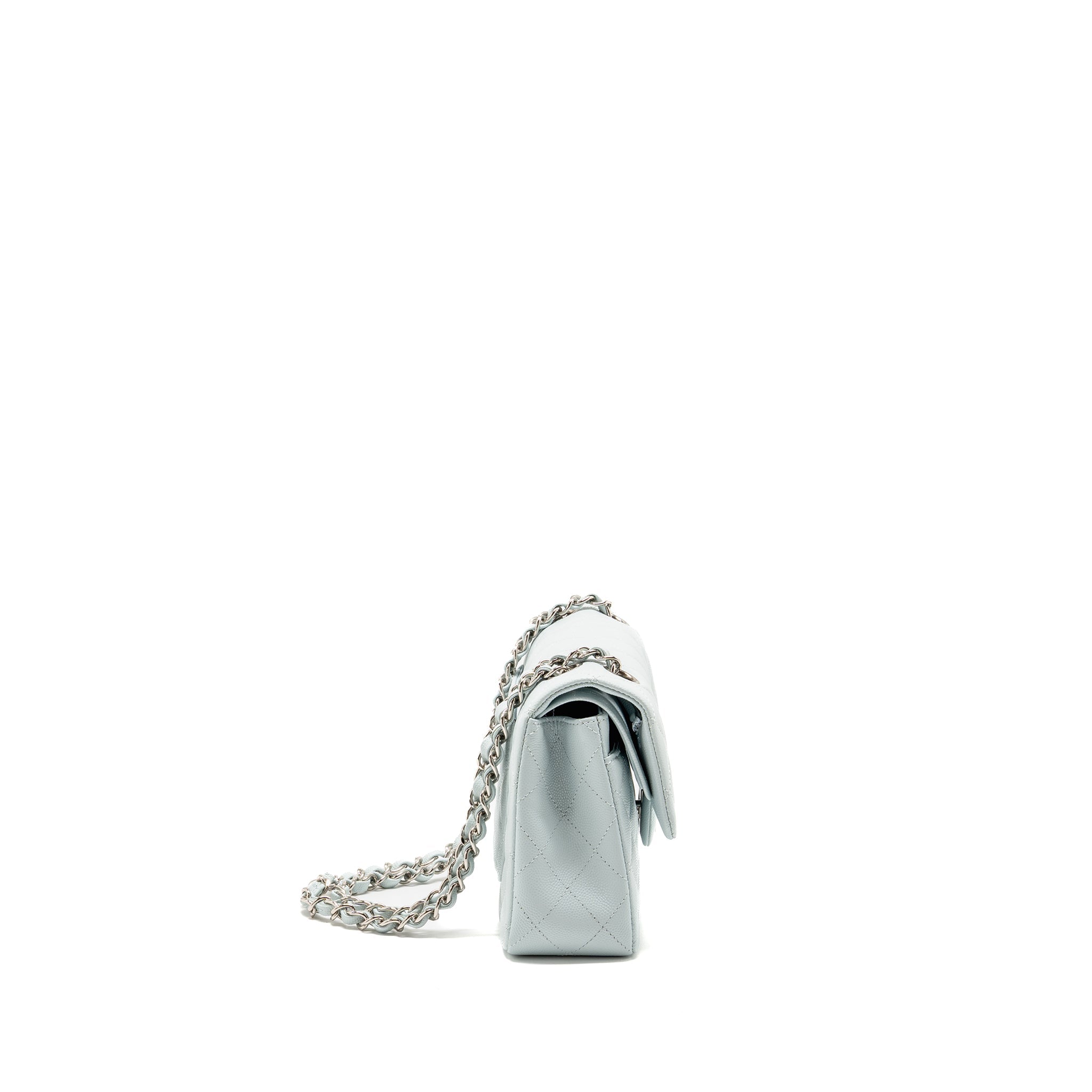 chanel-small-classic-double-flap-bag-caviar-light-blue-shw-microchip-copy