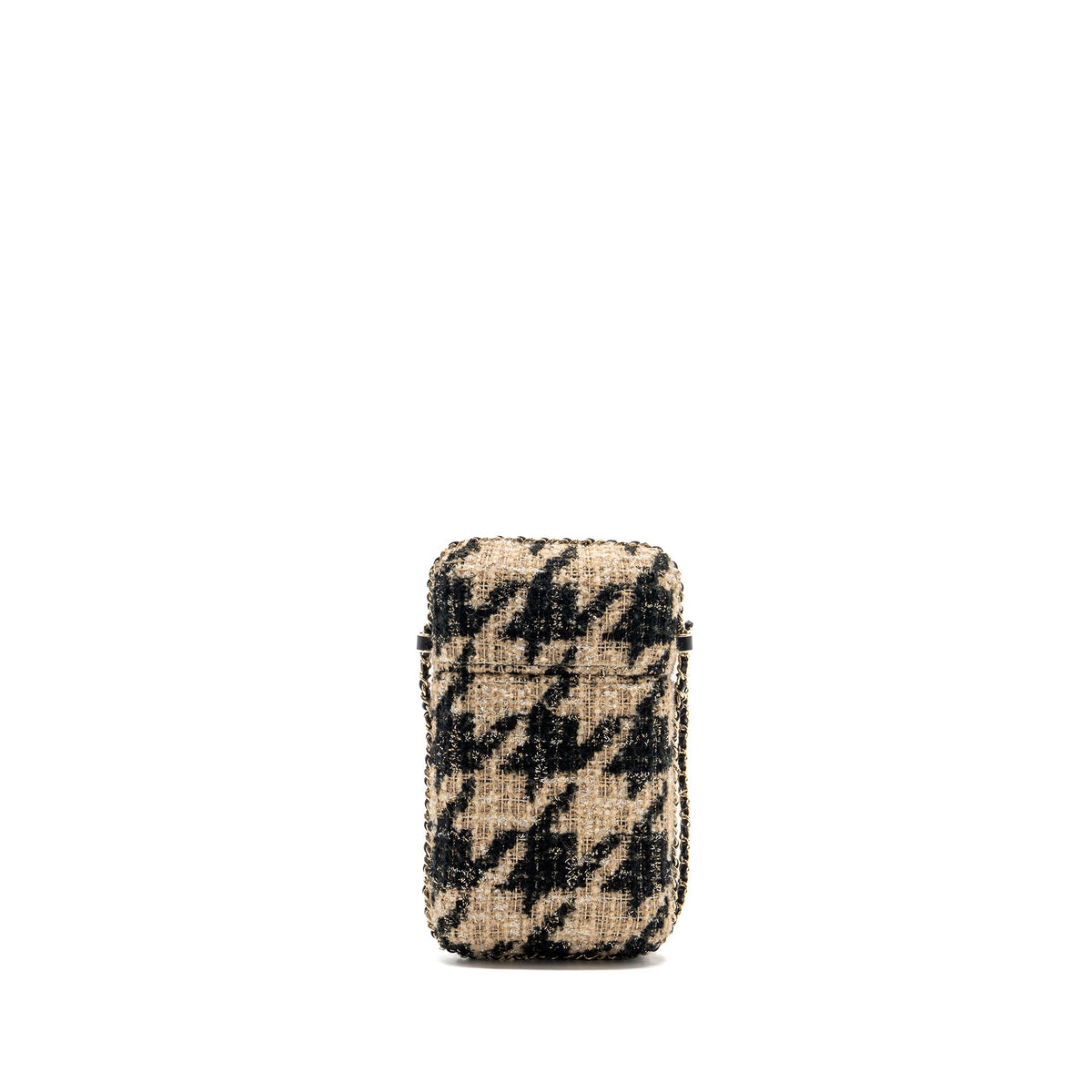 chanel-vertical-phone-case-tweed-multicolor-black-light-brown-lghw
