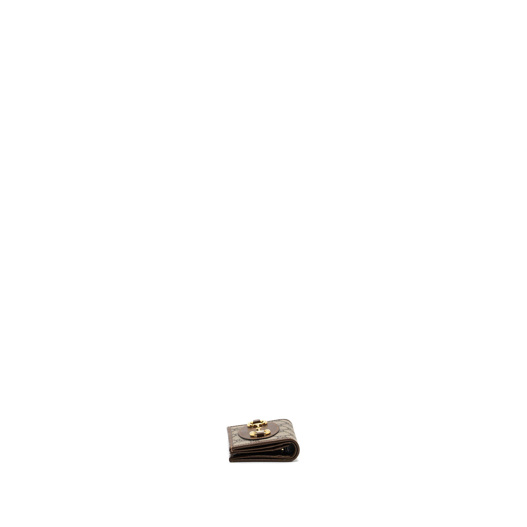 gucci-horsebit-1955-card-case-wallet-gg-supreme-canvas-calfskin-brown-ghw