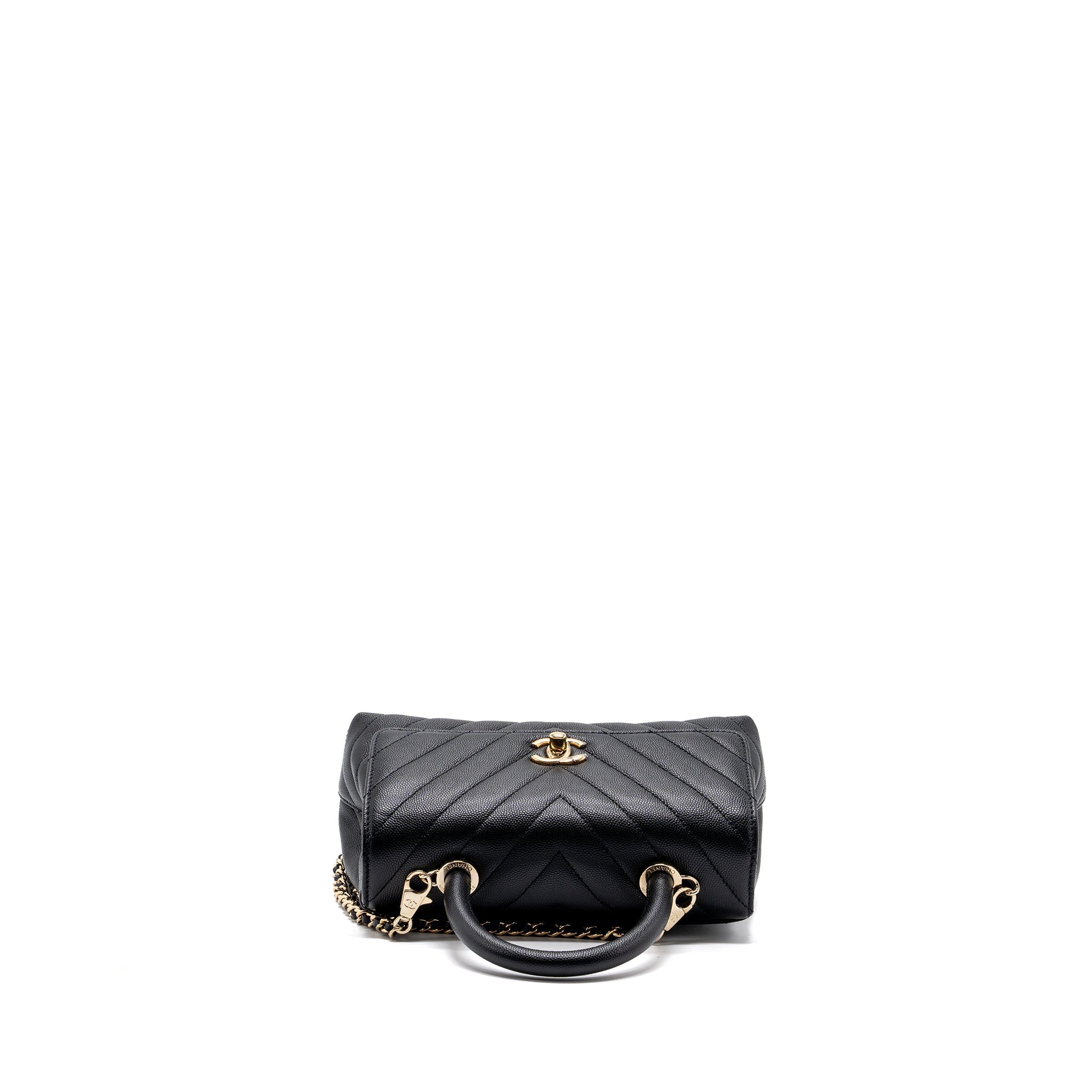 chanel-small-coco-handle-chevron-caviar-black-lghw
