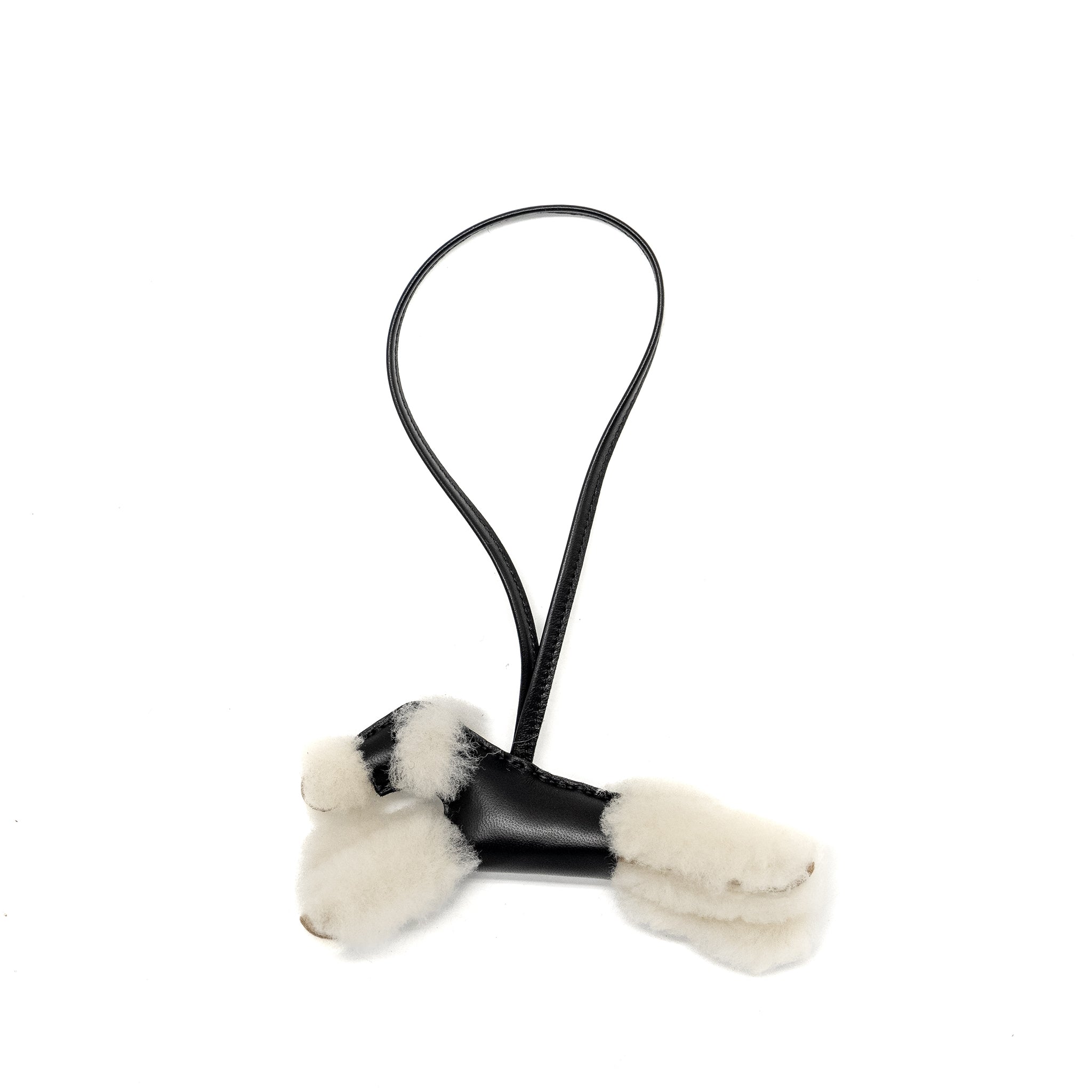 hermes-budy-charm-shearing-leather-black