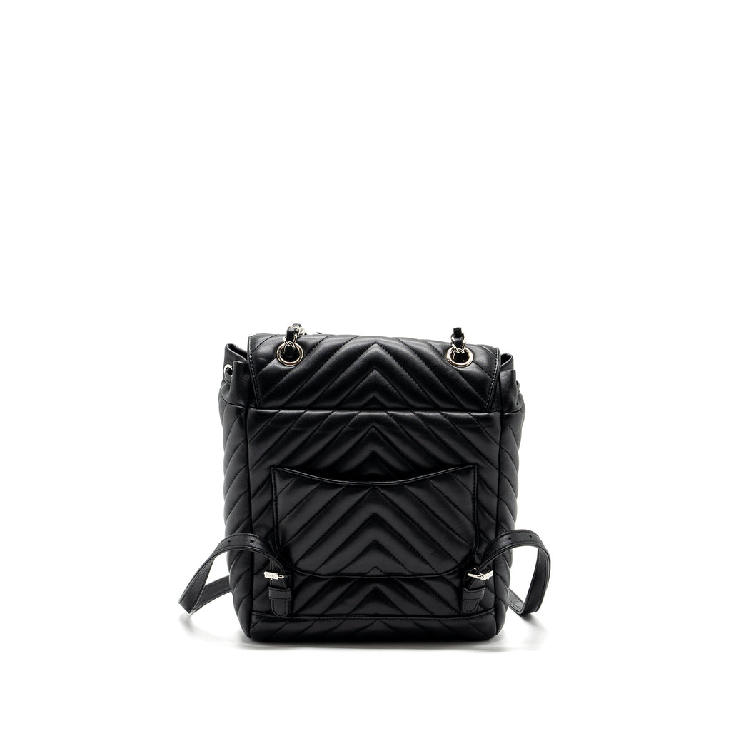 chanel-small-urban-spirit-backpack-chevron-calfskin-black-shw-copy