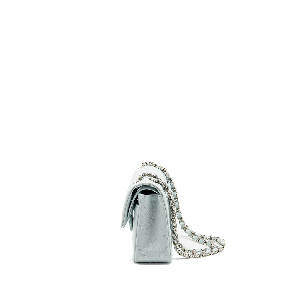 chanel-small-classic-double-flap-bag-caviar-light-blue-shw-microchip-copy