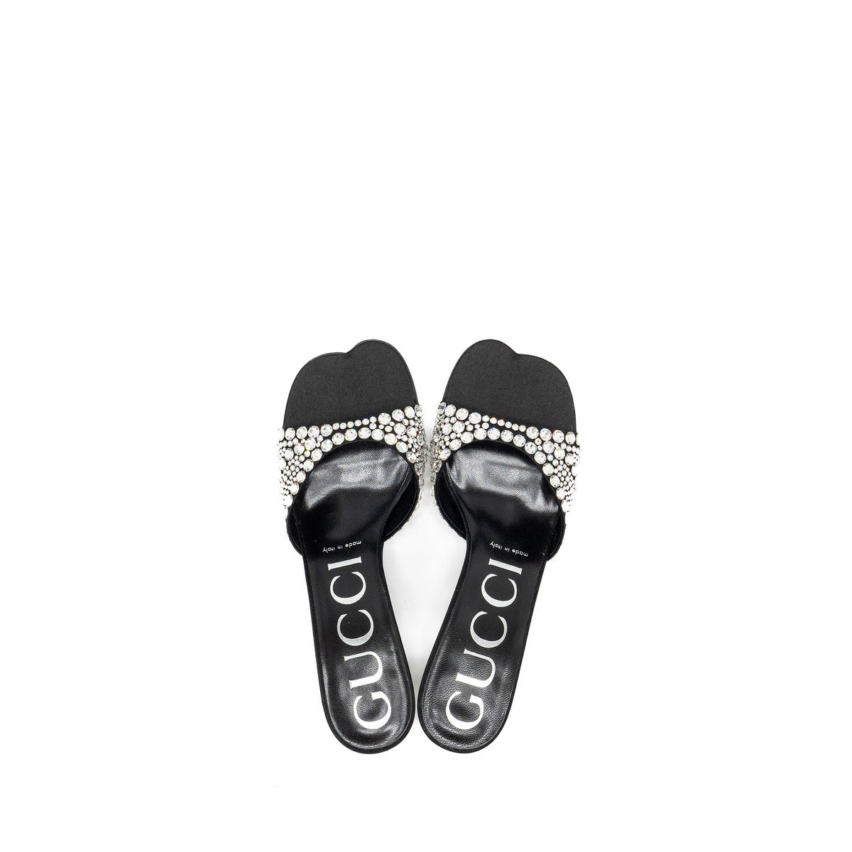 gucci-size-37-crystal-embellished-stain-sandals-black
