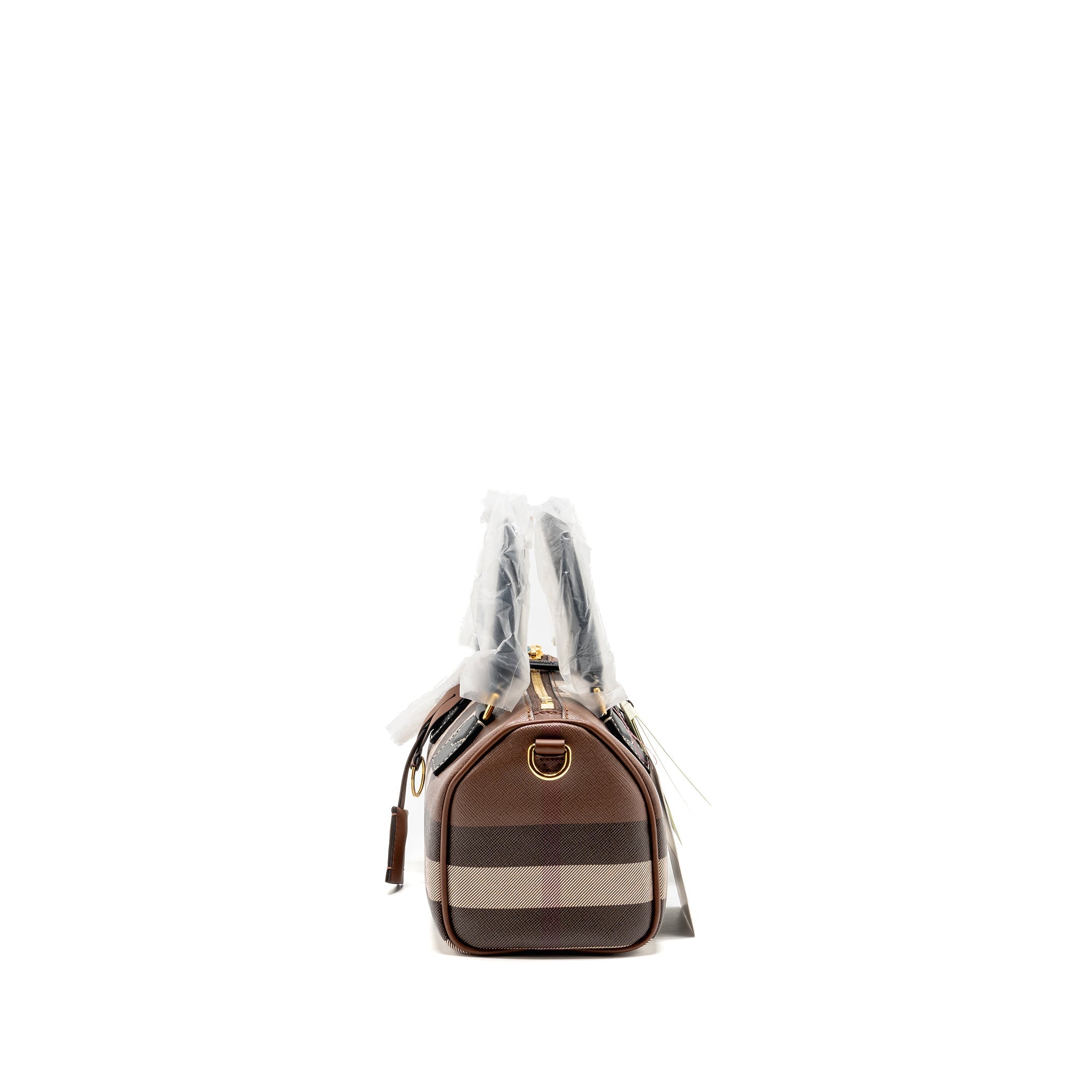 burberry-mini-check-bowling-bag-leather-canvas-dark-birch-brown-ghw