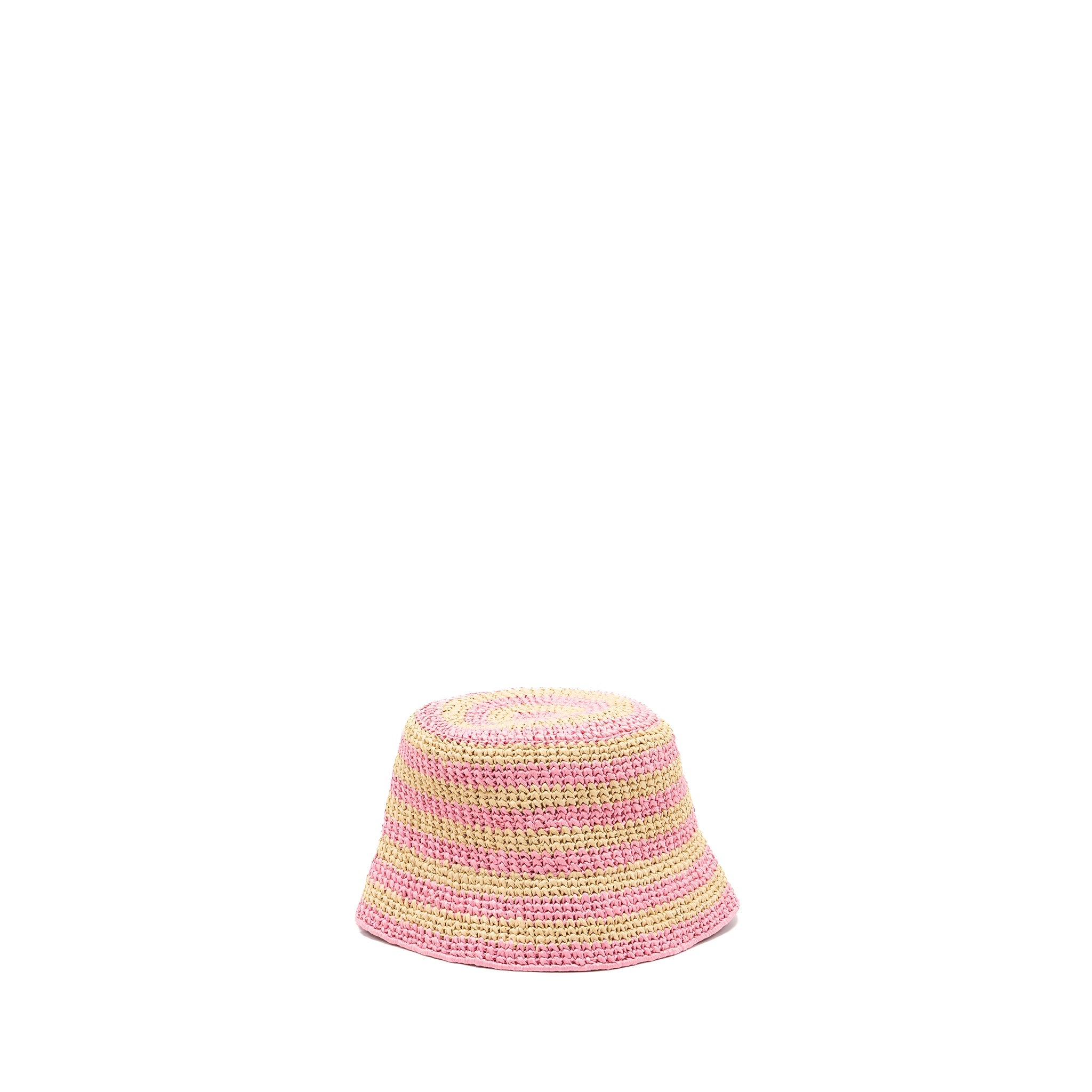 prada-size-m-bucket-hat-raffia-pink-tan