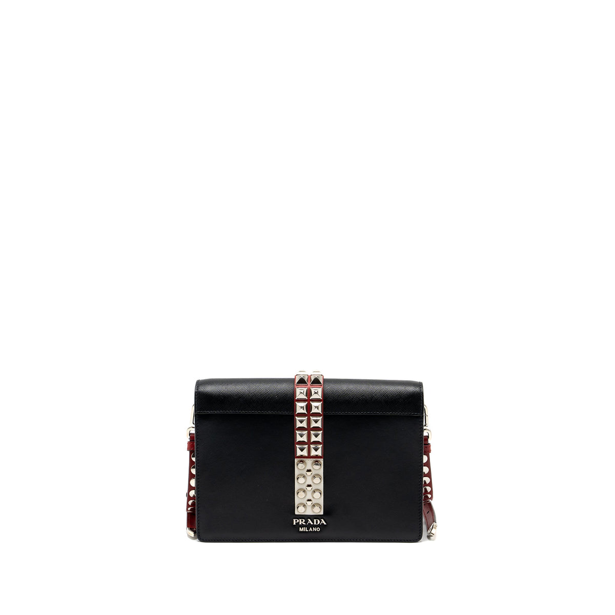 prada-electra-city-flap-bag-calfskin-black-red-shw