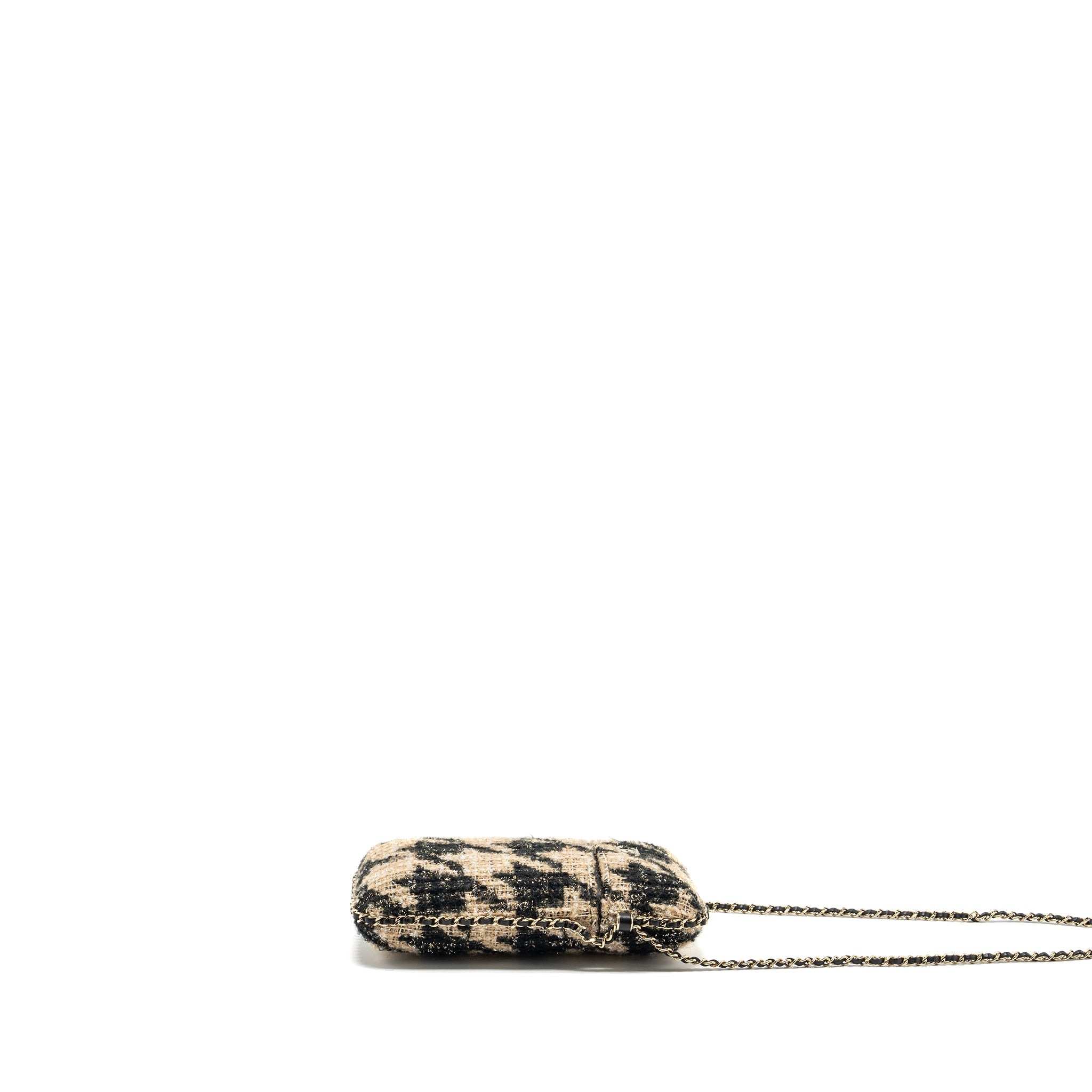 chanel-vertical-phone-case-tweed-beige-black-lghw-copy