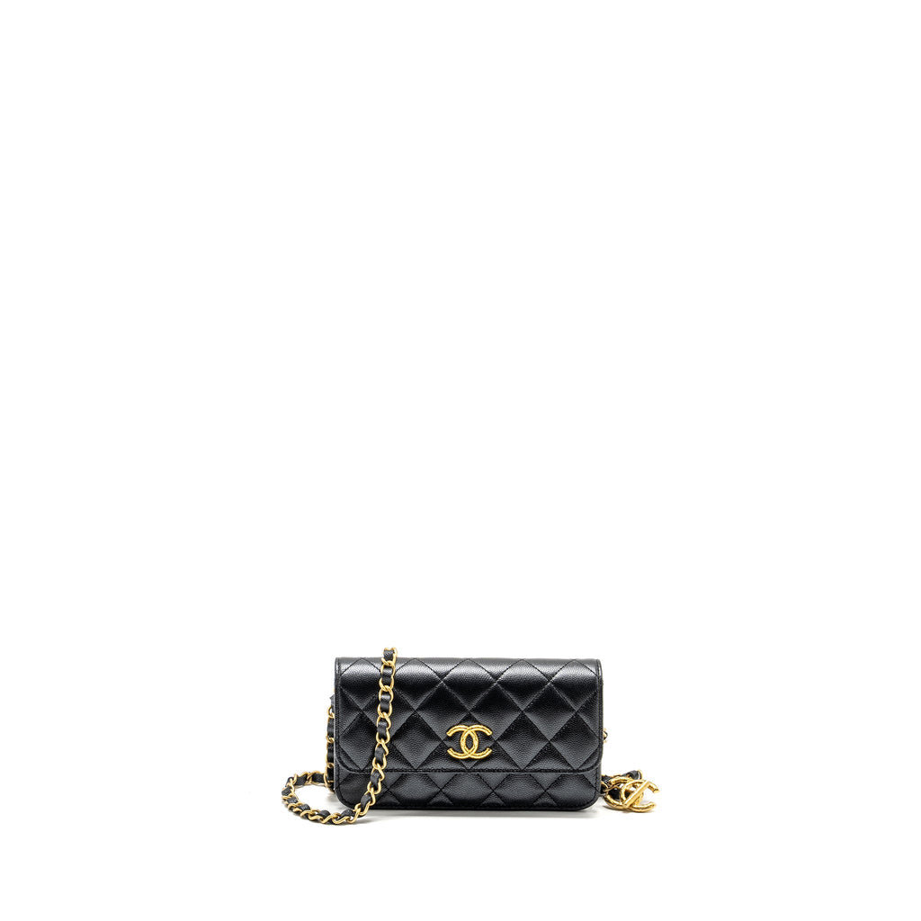 chanel-23b-mini-flap-wallet-with-adjustable-chain-caviar-iridescent-black-ghw-microchip