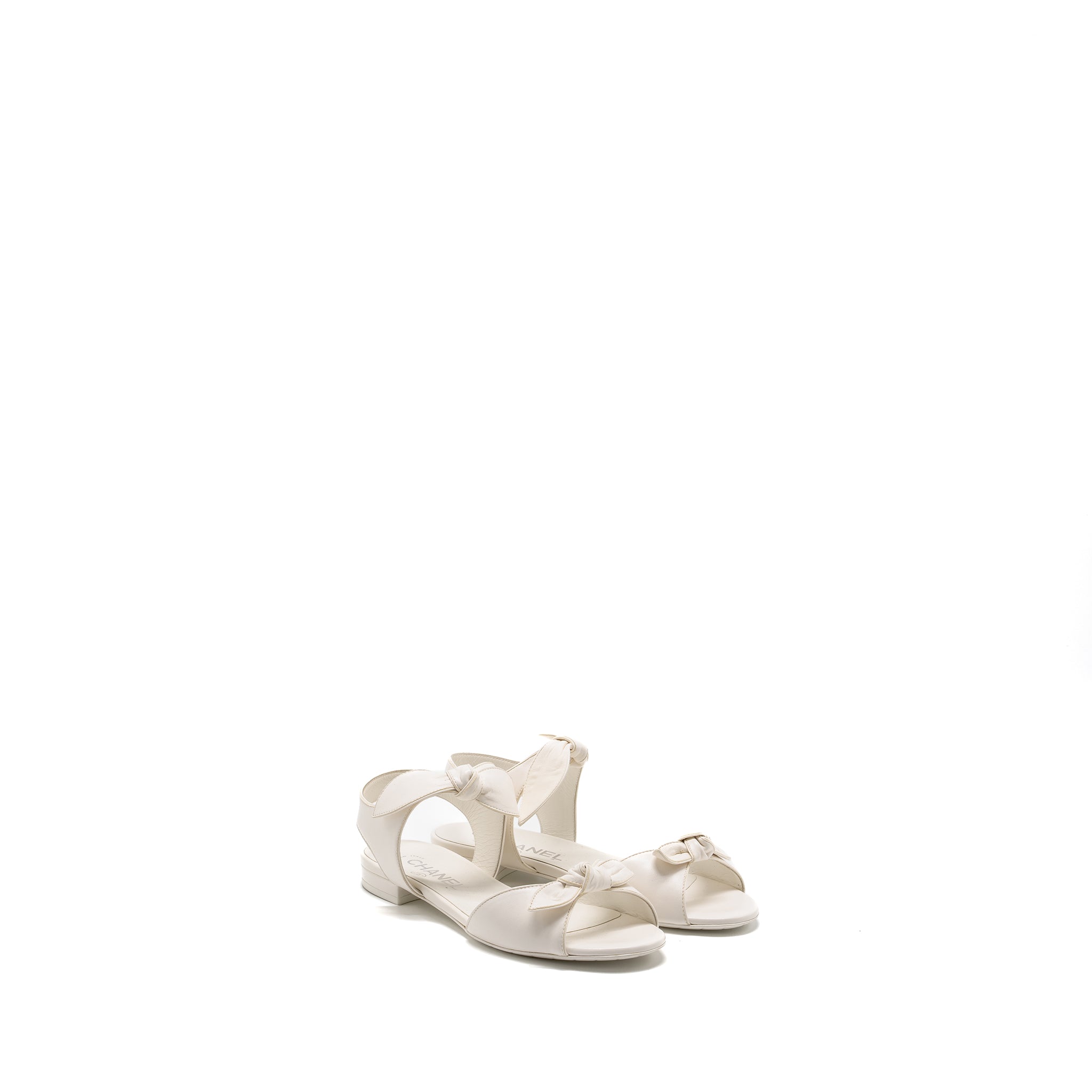 chanel-size-36-ribbon-sandals-lambskin-white