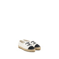 chanel-size-40-espadrilles-cotton-tweed-white-black-copy