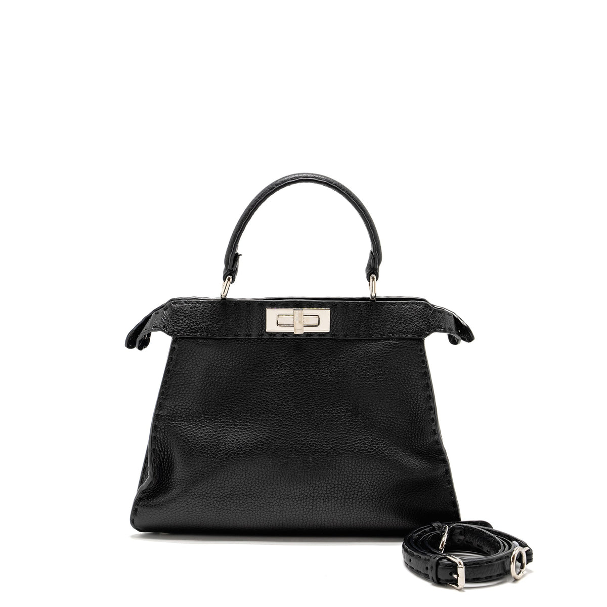 fendi-medium-peekaboo-bag-calfskin-black-shw