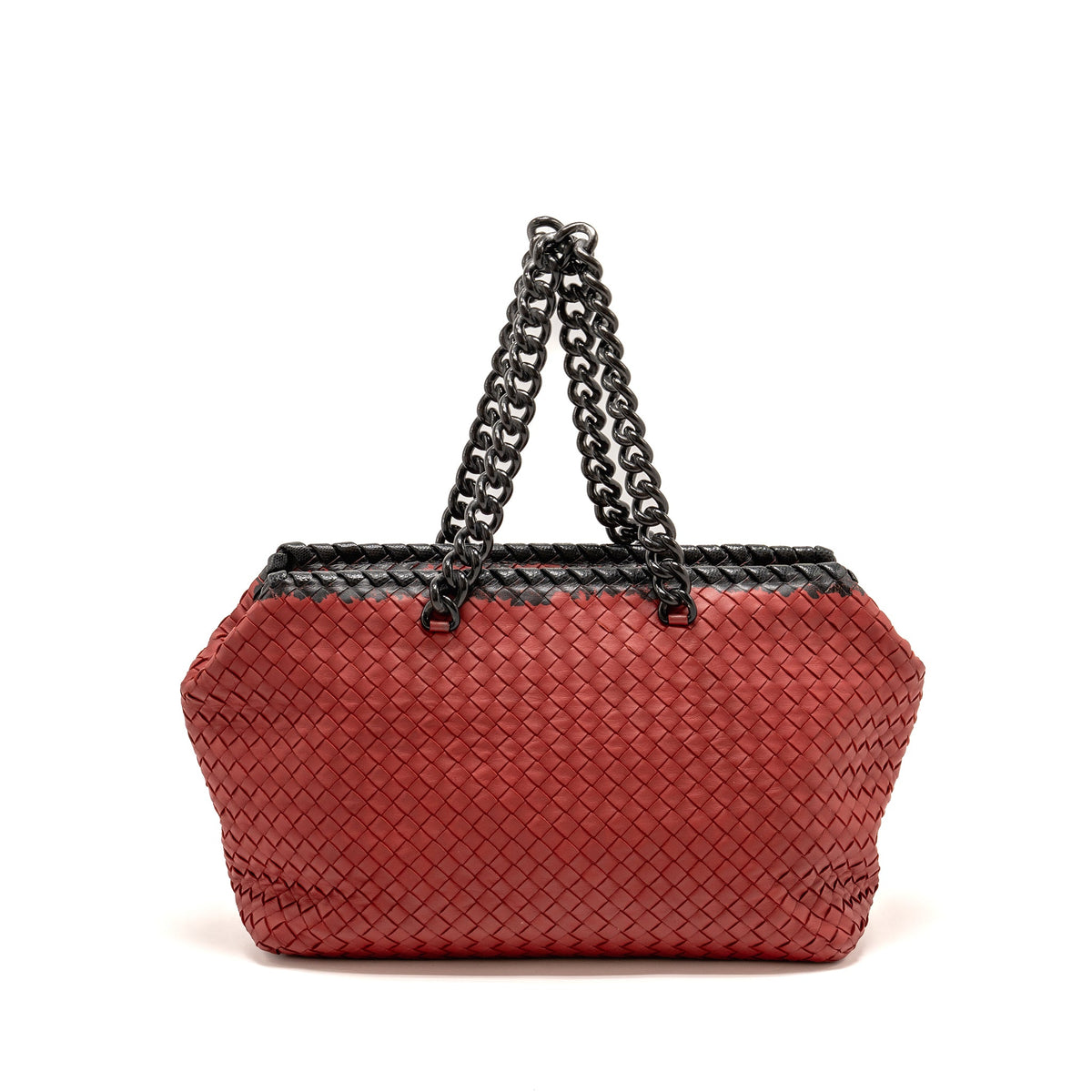 bottega-venta-bag-red