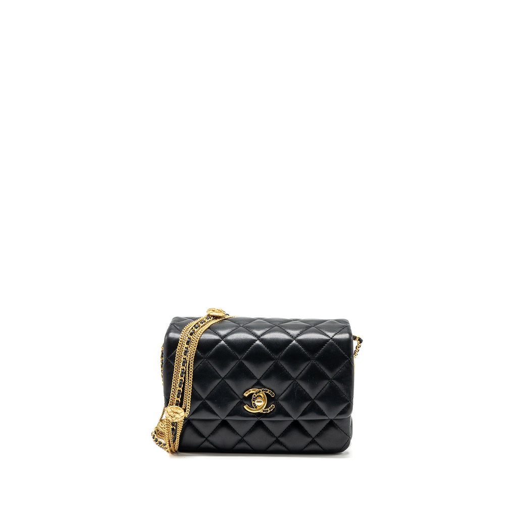 chanel-22a-mini-square-flap-bag-lambskin-black-ghw-microchip