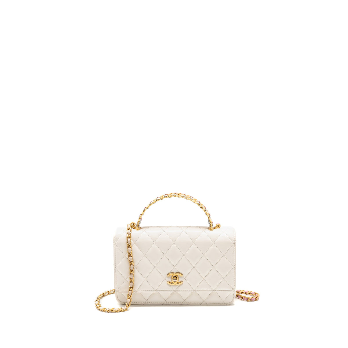chanel-top-handle-wallet-with-chain-calfskin-white-ghw-microchip