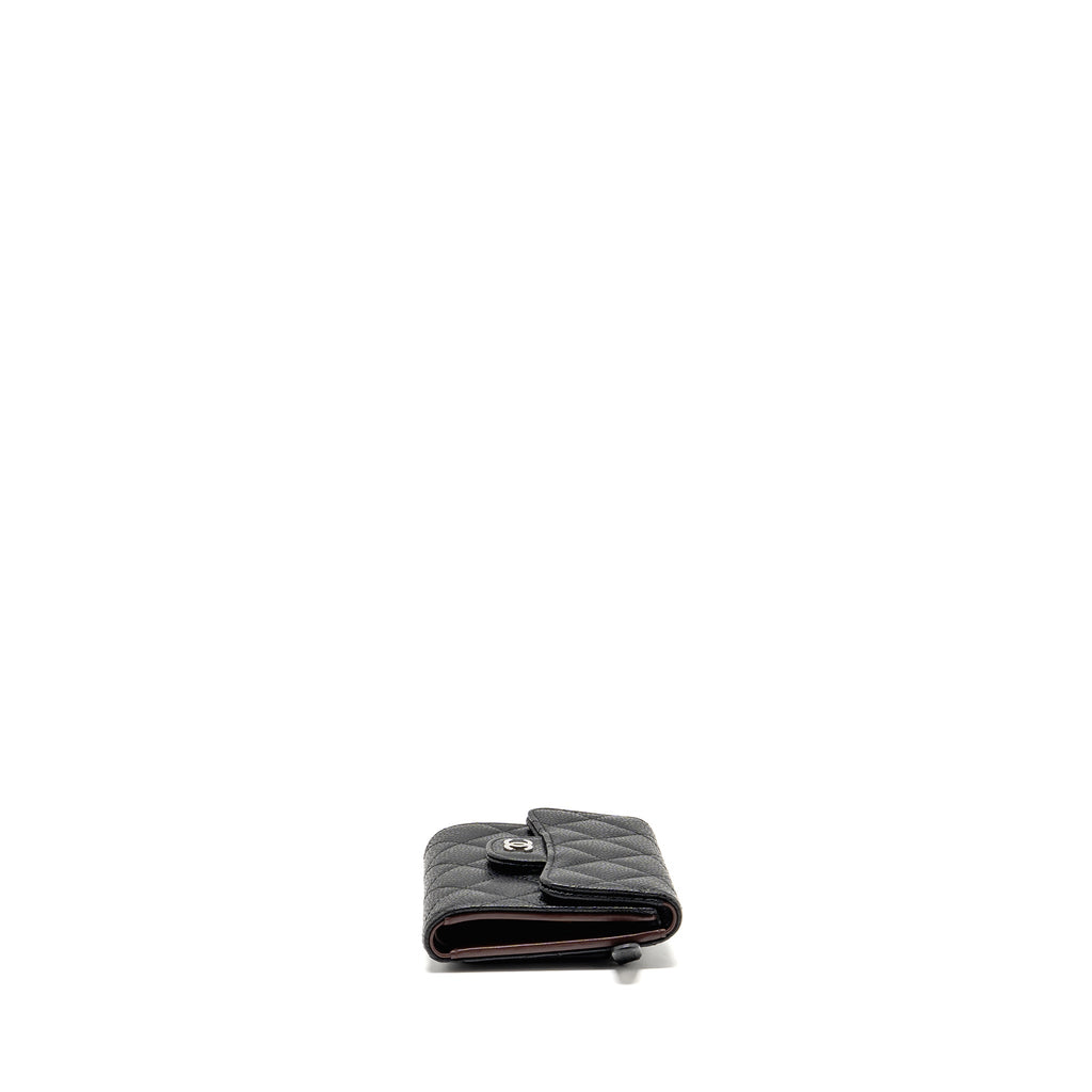 chanel-small-classic-flap-wallet-caviar-black-shw