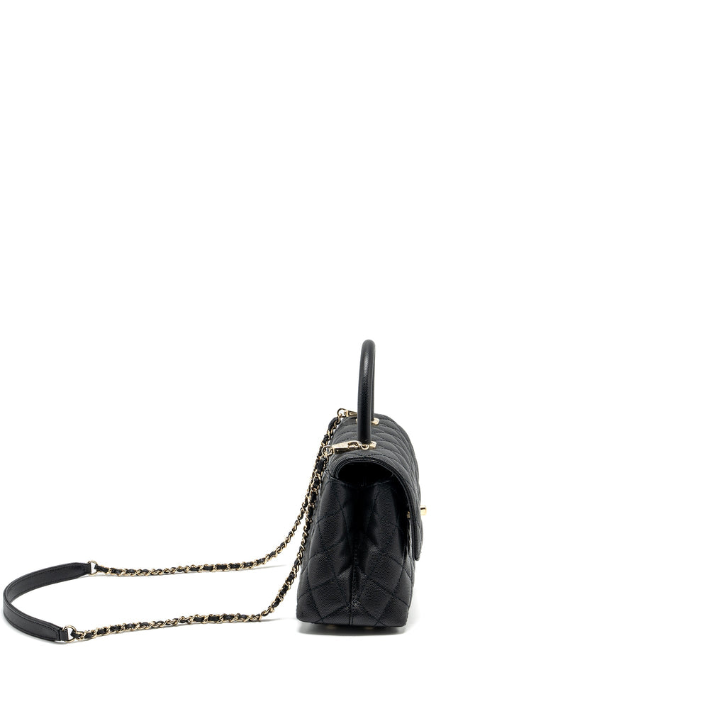 chanel-small-coco-handle-caviar-black-lghw-microchip-16
