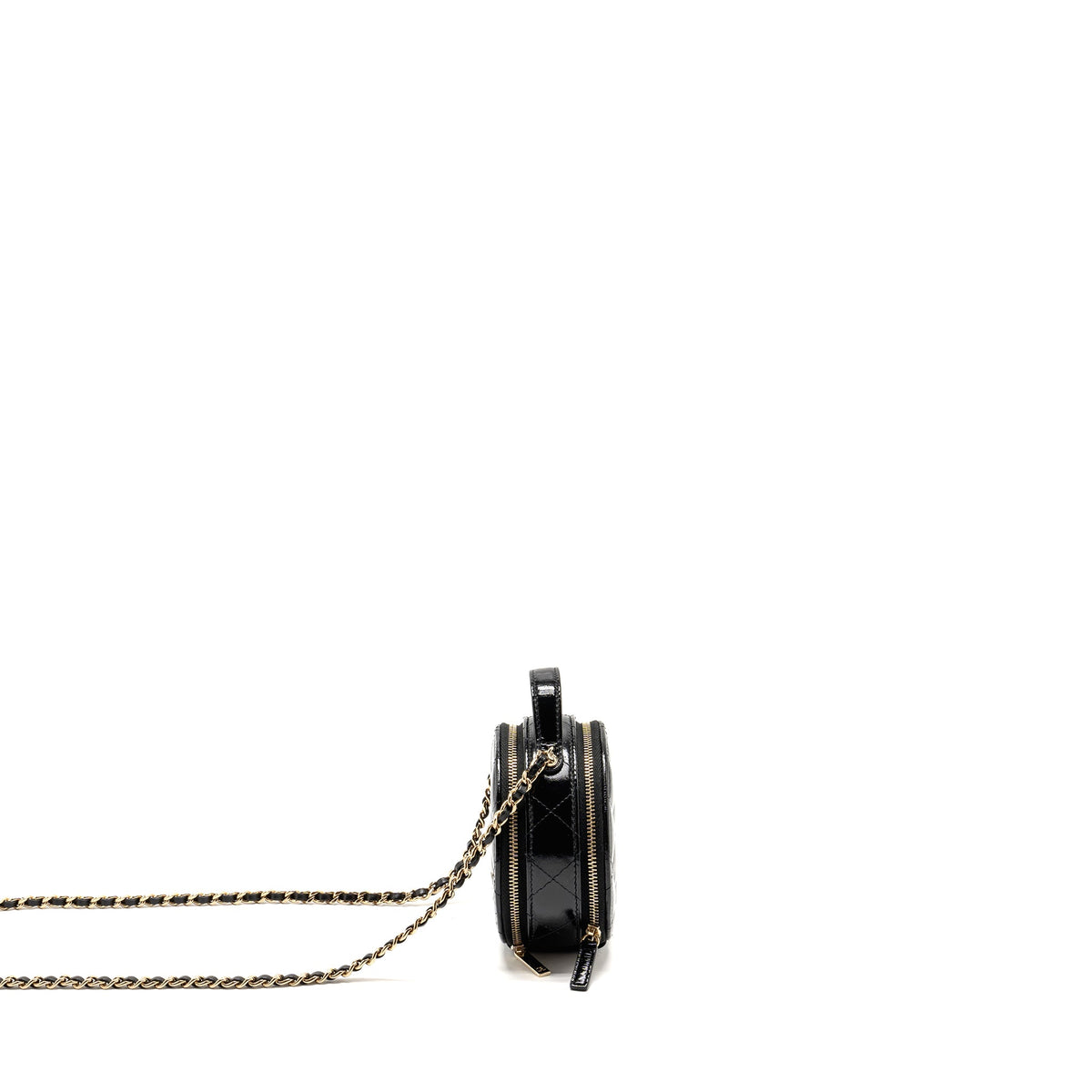 chanel-22b-top-handle-mini-round-vanity-case-with-chain-shiny-leather-black-lghw-microchip