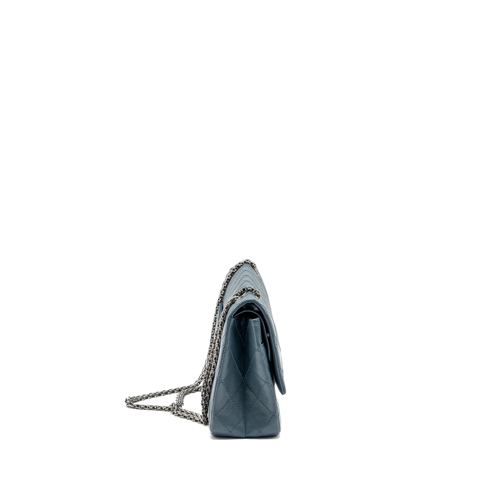 chanel-large-2-55-reissue-flap-bag-aged-calfskin-green-ruthenium-hardware