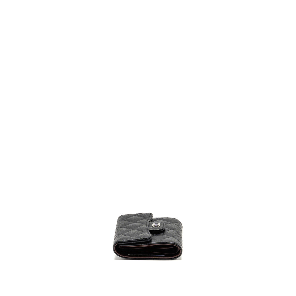 chanel-small-classic-flap-wallet-caviar-black-shw