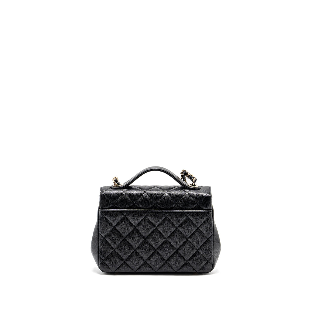 chanel-medium-business-affinity-caviar-black-lghw-microchip