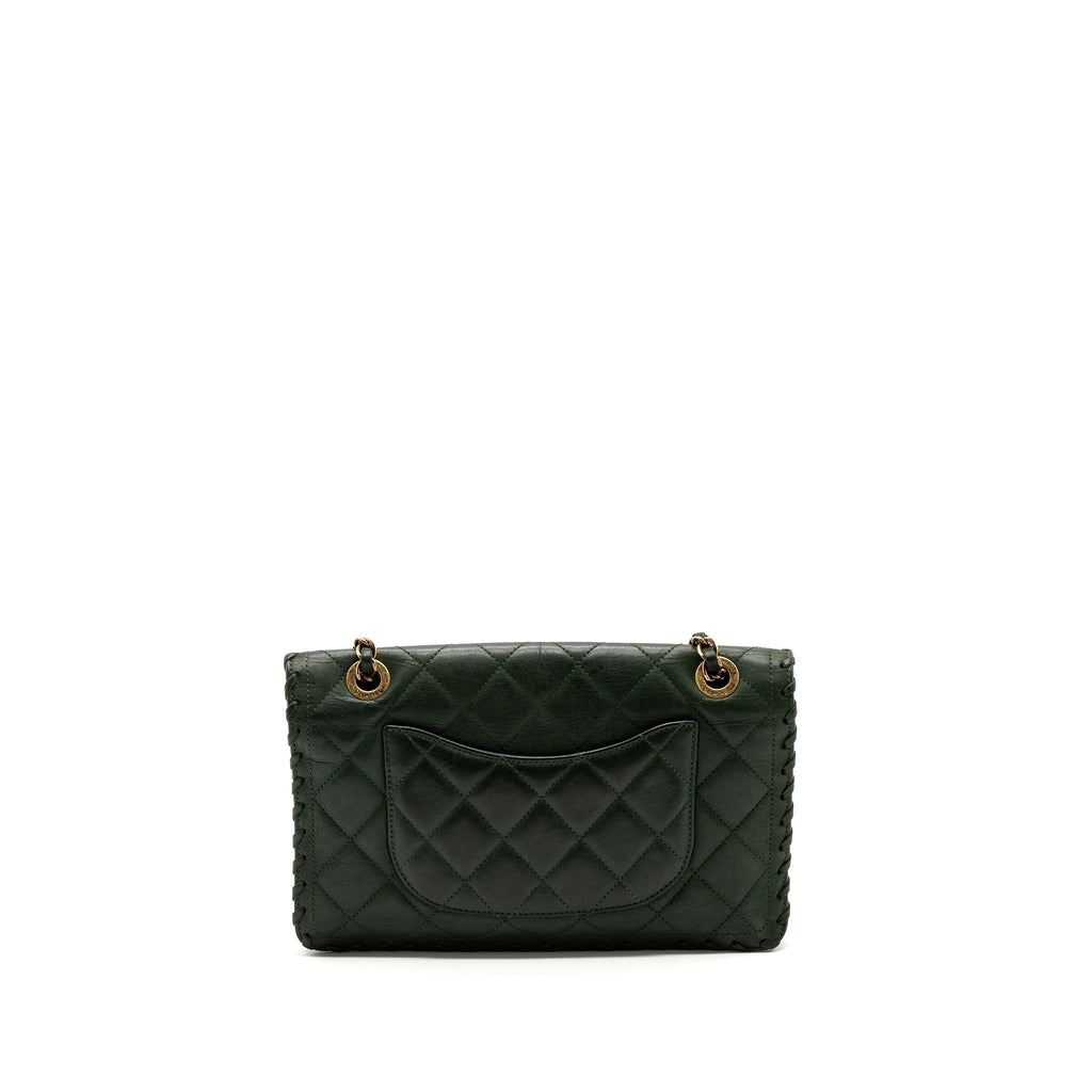 chanel-quilted-flap-bag-calfskin-green-ruthenium-ghw