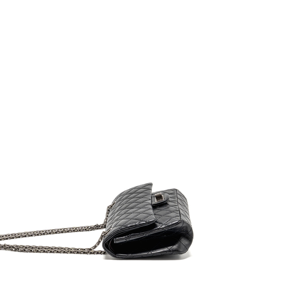 chanel-small-2-55-reissue-flap-bag-aged-calfskin-black-shw-copy