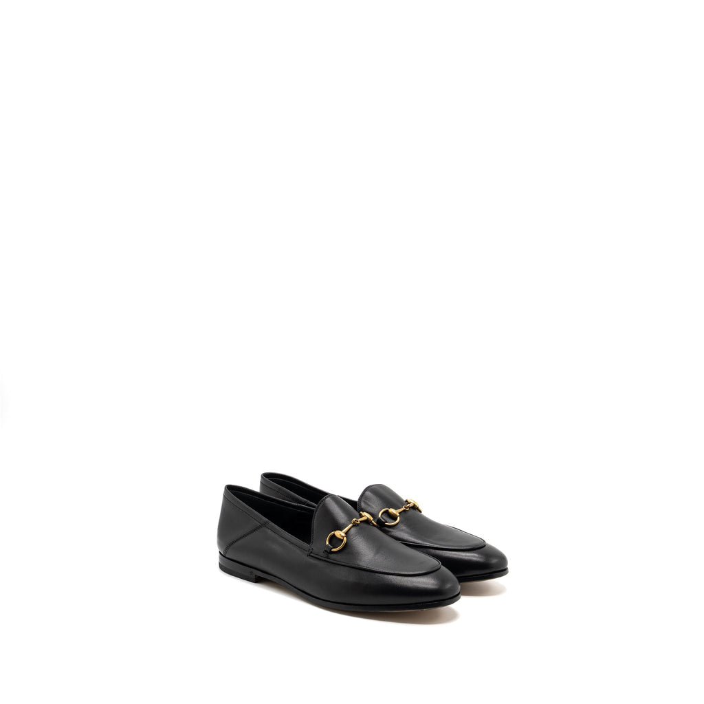 gucci-size-38-jordaan-loafer-black-ghw