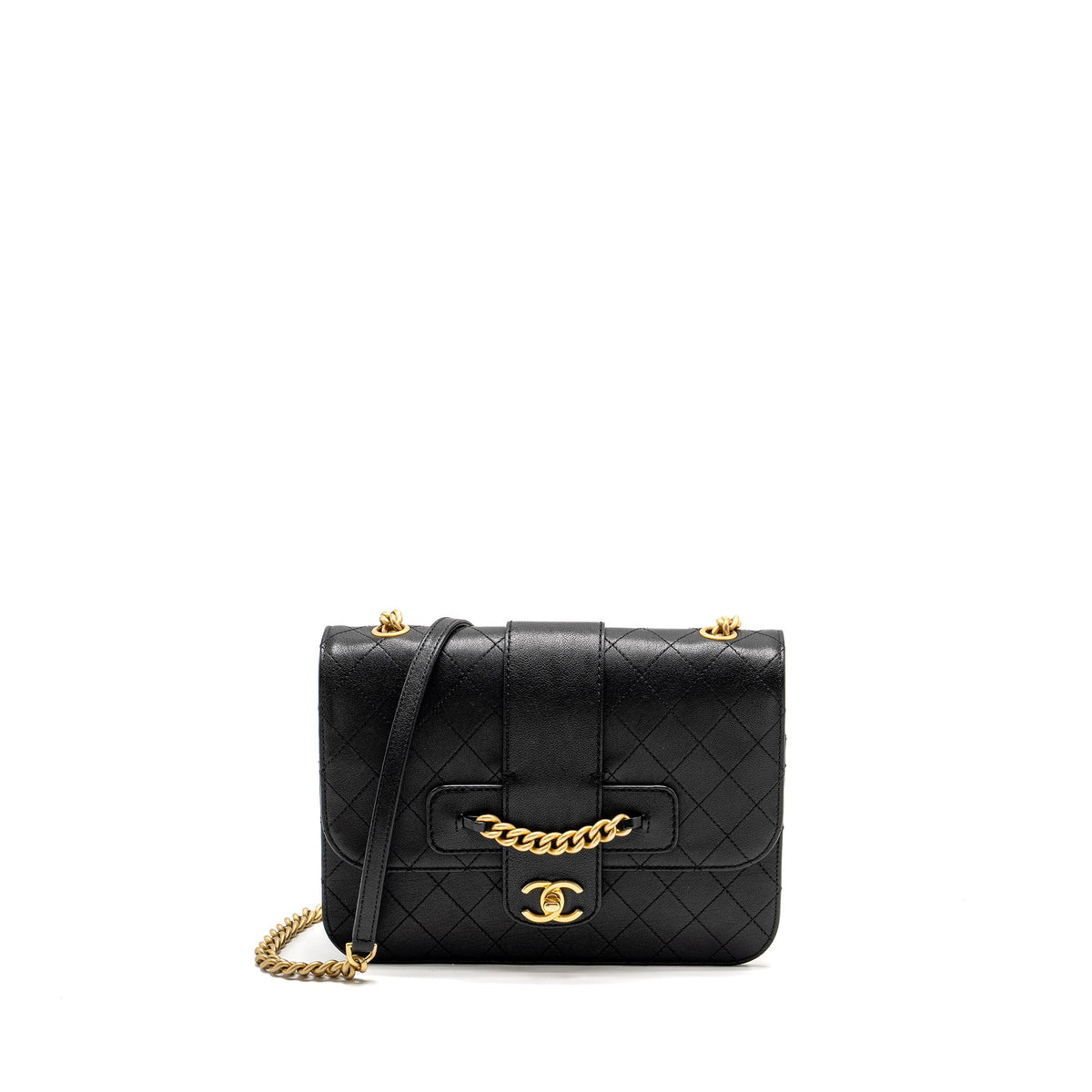 chanel-graphic-chic-front-chain-quilted-flap-bag-sheepskin-black-ghw