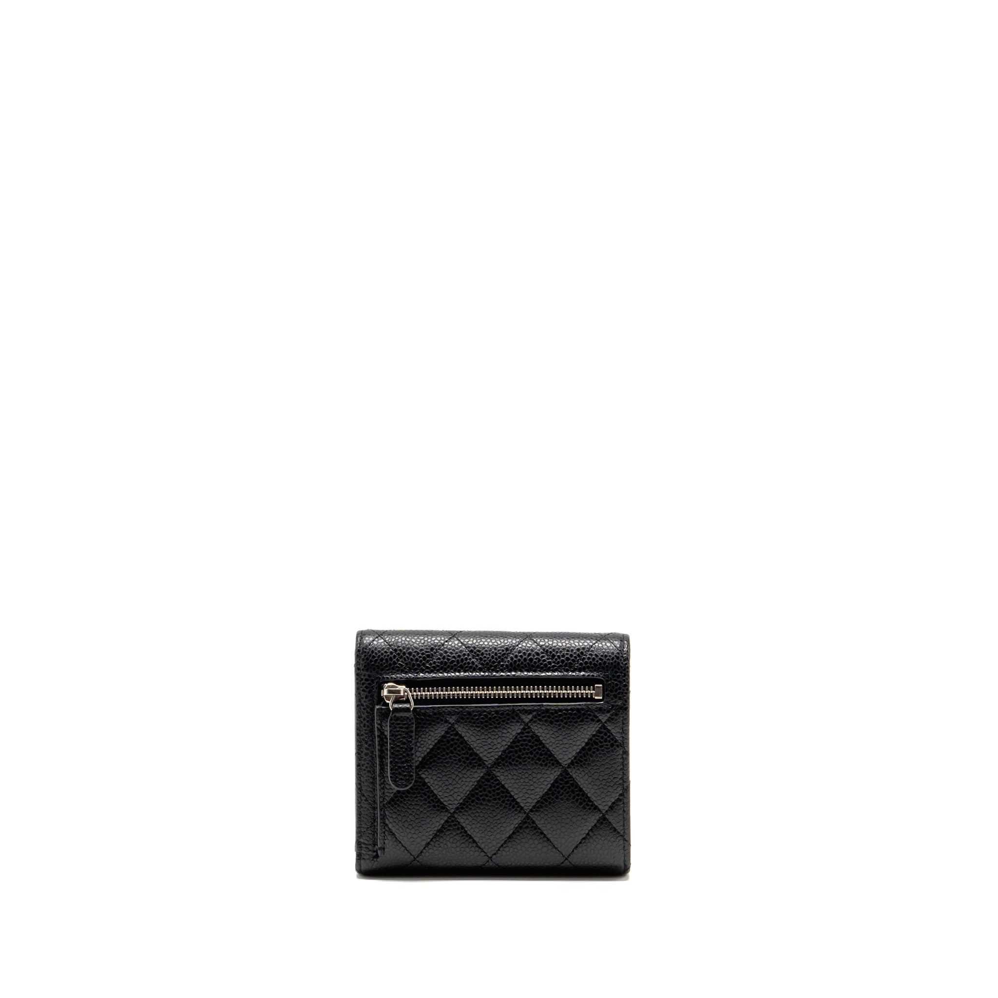 chanel-small-classic-flap-wallet-caviar-black-shw