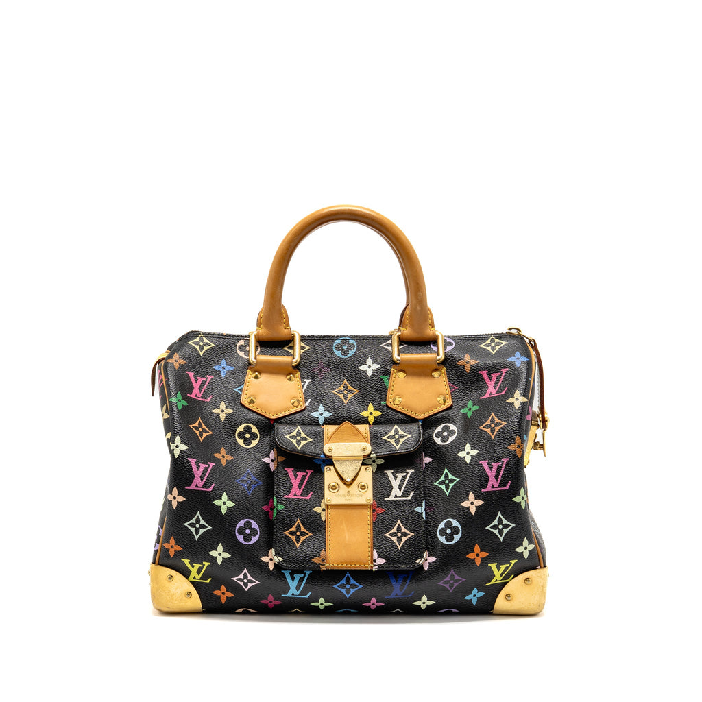 louis-vuitton-x-takashi-murakami-speedy-30-limited-edition-multicoloured-monogram-canvas-black-ghw-copy