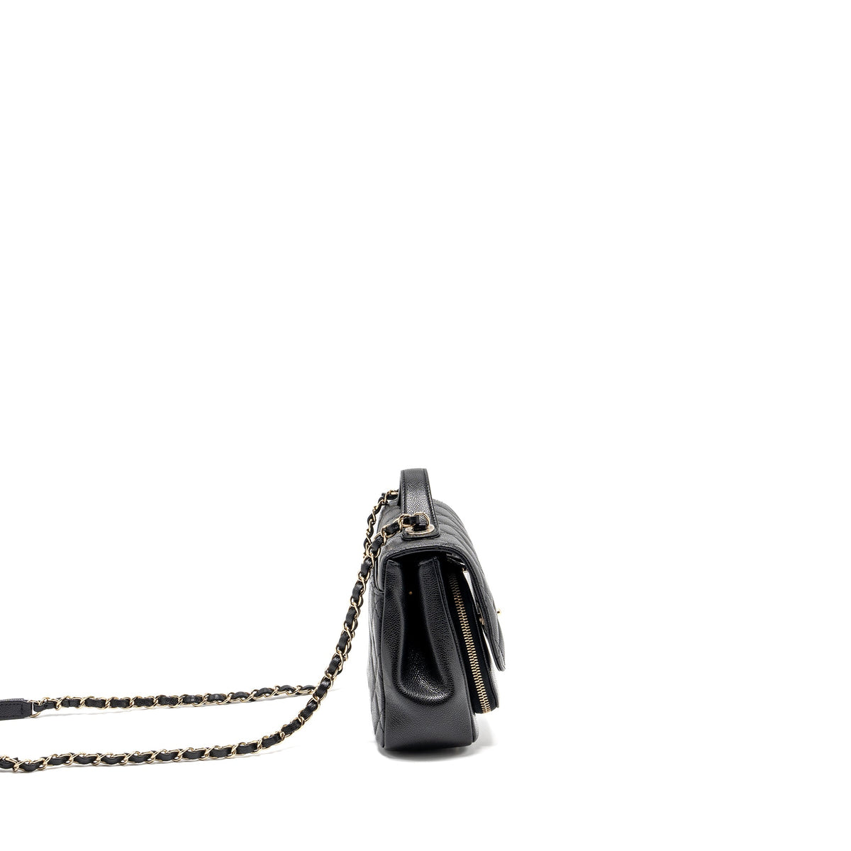 chanel-medium-business-affinity-caviar-black-lghw-microchip