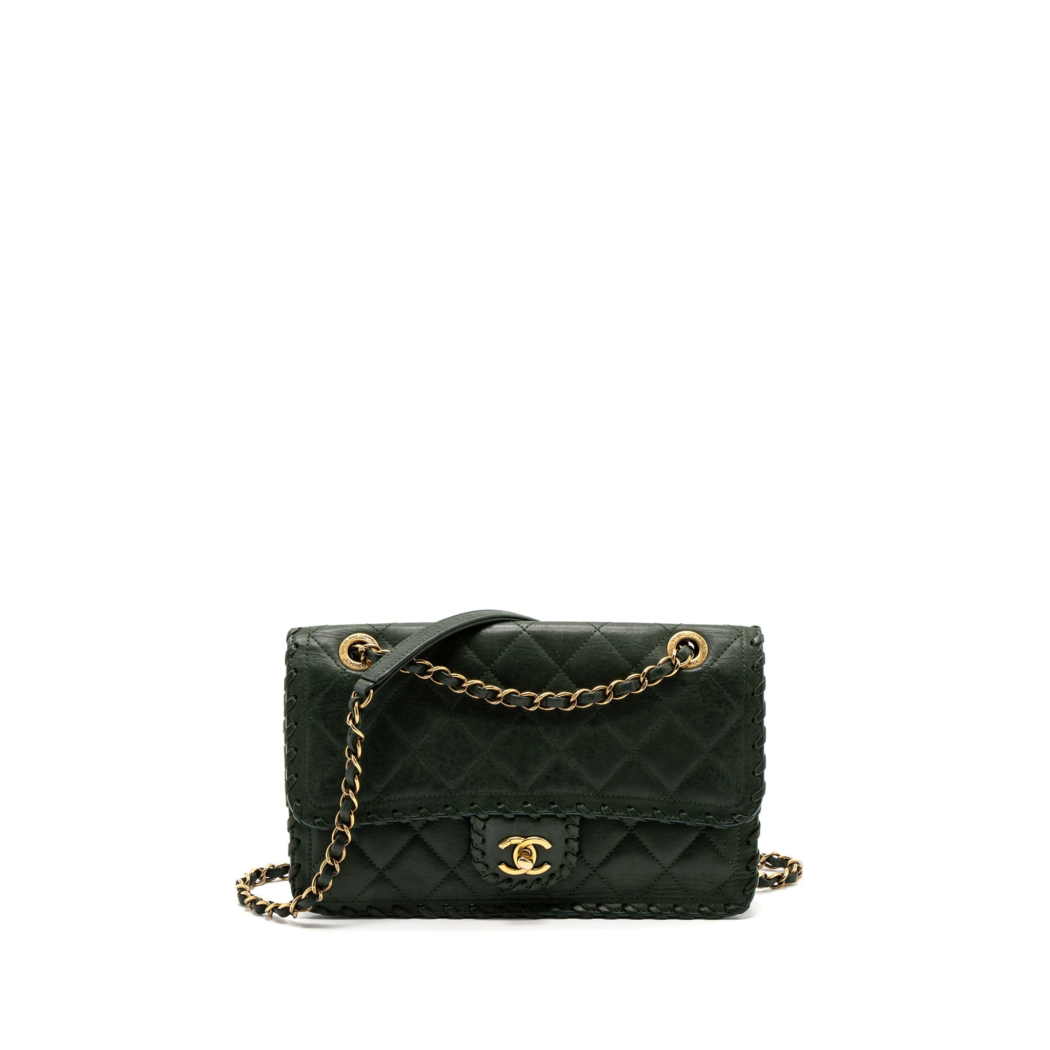 chanel-quilted-flap-bag-calfskin-green-ruthenium-ghw