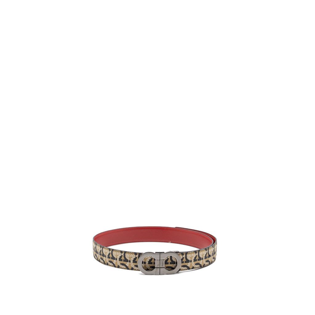 salvatore-ferragamo-size-m-adjustable-gancini-belt-calf-leather-multicolour-ruthenium-hardware
