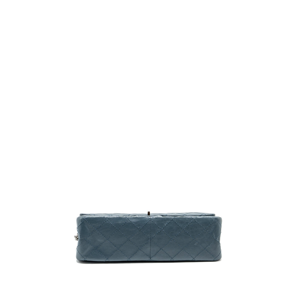 chanel-large-2-55-reissue-flap-bag-aged-calfskin-green-ruthenium-hardware