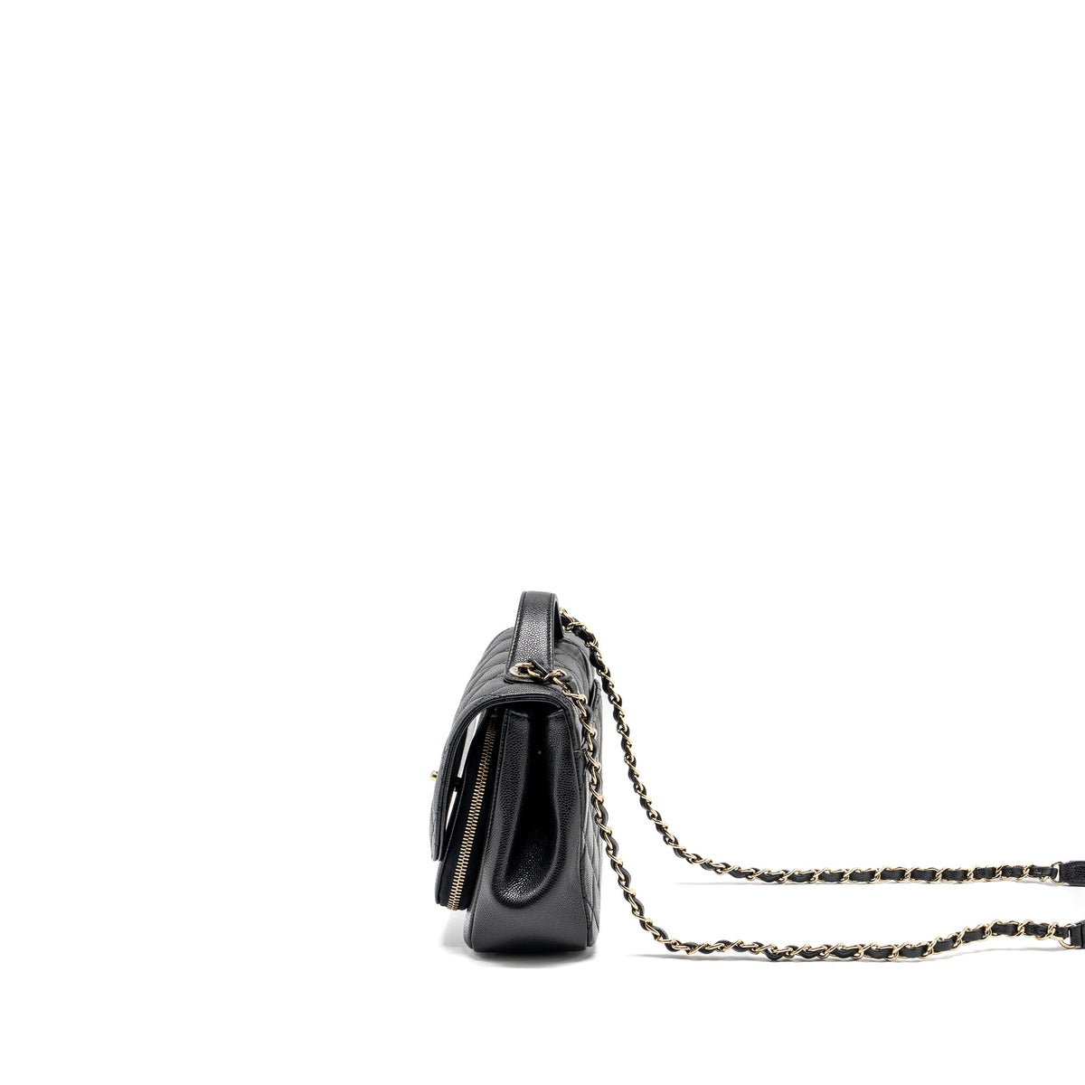 chanel-medium-business-affinity-caviar-black-lghw-microchip