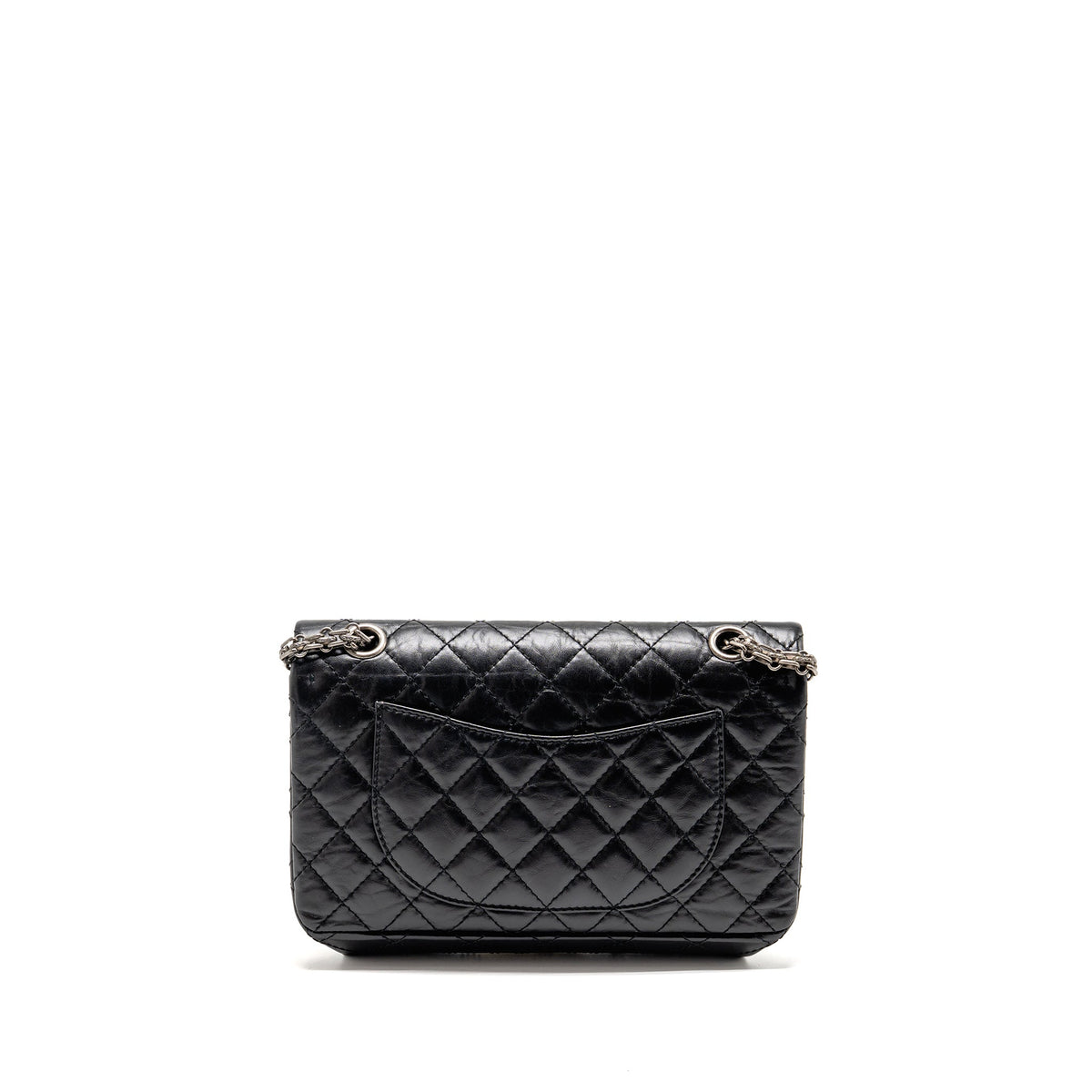 chanel-small-2-55-reissue-flap-bag-aged-calfskin-black-shw-copy