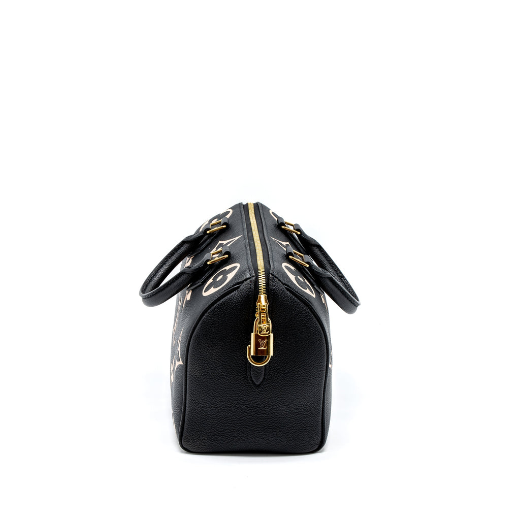 louis-vuitton-speedy-bandouliere-25-bicolour-monogram-empreinte-ghw-new-version